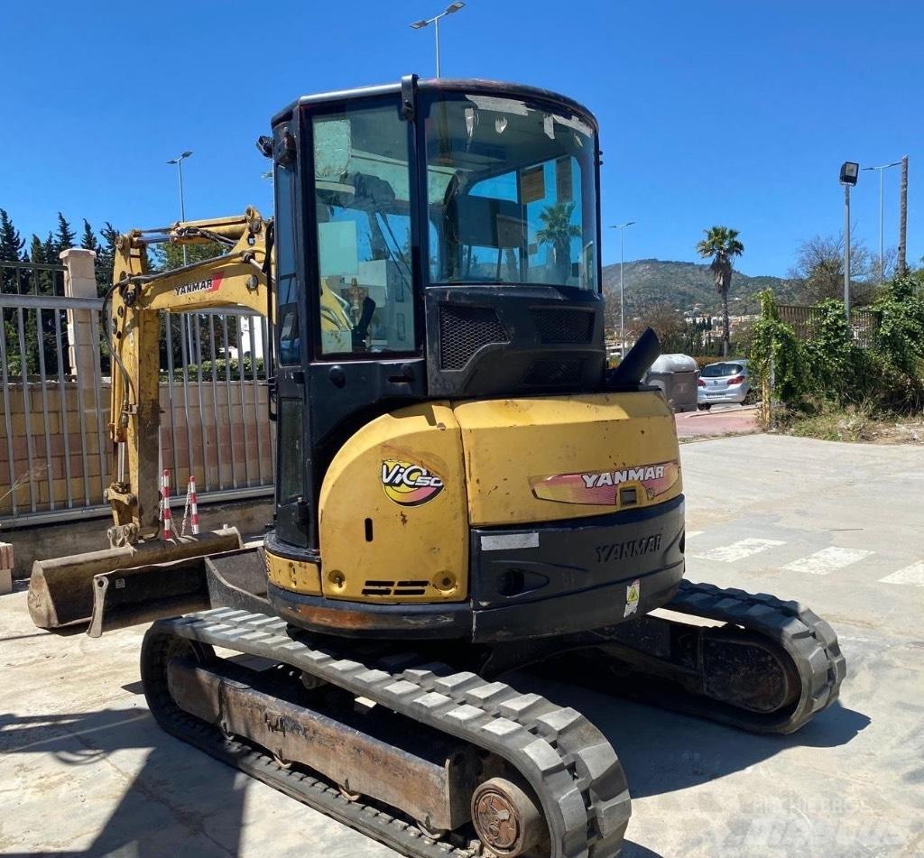 Yanmar Vio 50 Mini ekskavatoriai < 7 t