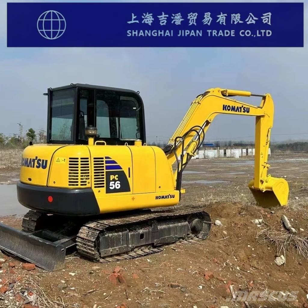 Komatsu PC 56 Vikšriniai ekskavatoriai