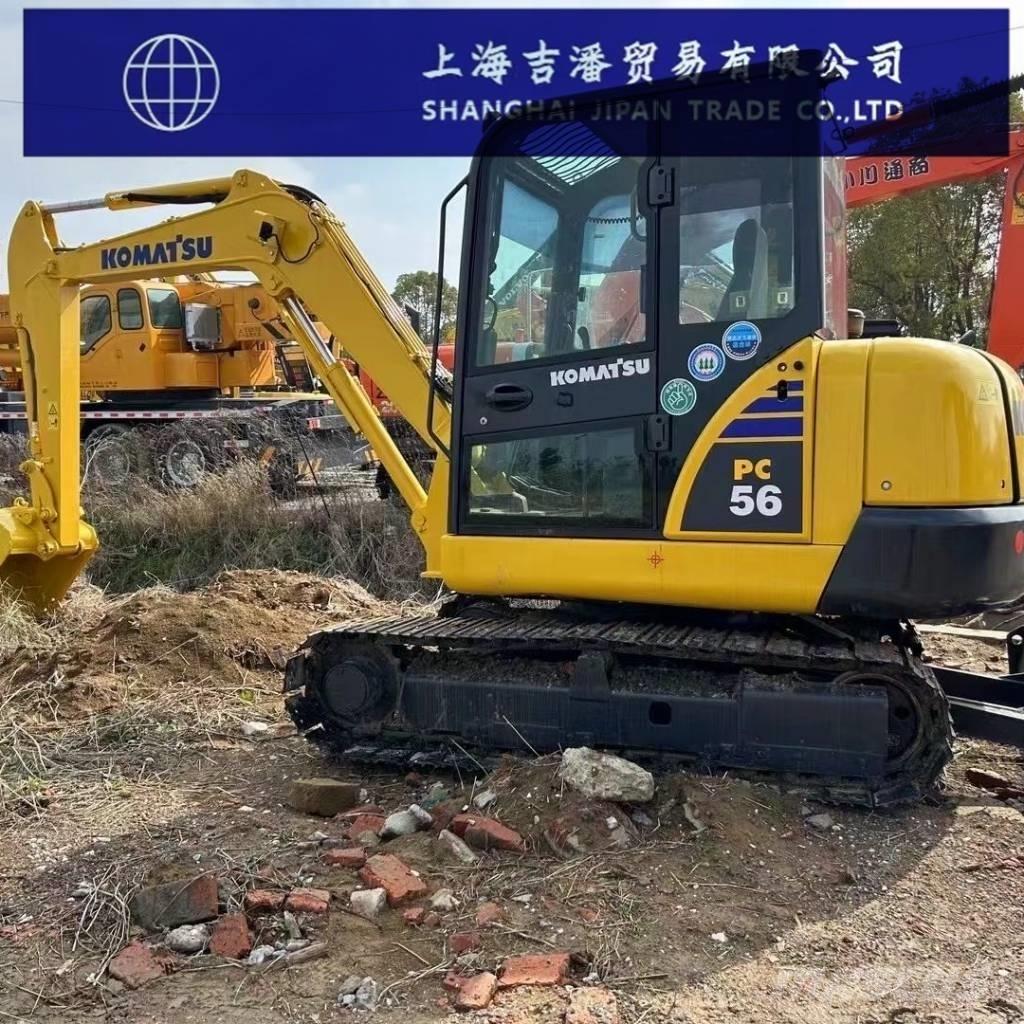 Komatsu PC 56 Vikšriniai ekskavatoriai