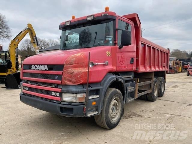 Scania T 114-380 Naudoti vilkikai