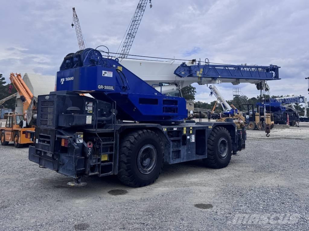 Tadano GR 350 XL Neapdoroto reljefo kranai