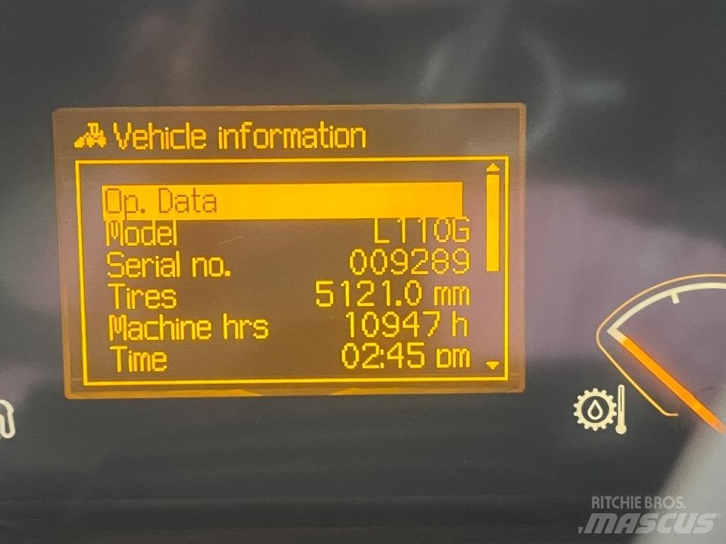 Volvo L 110 G Naudoti ratiniai krautuvai