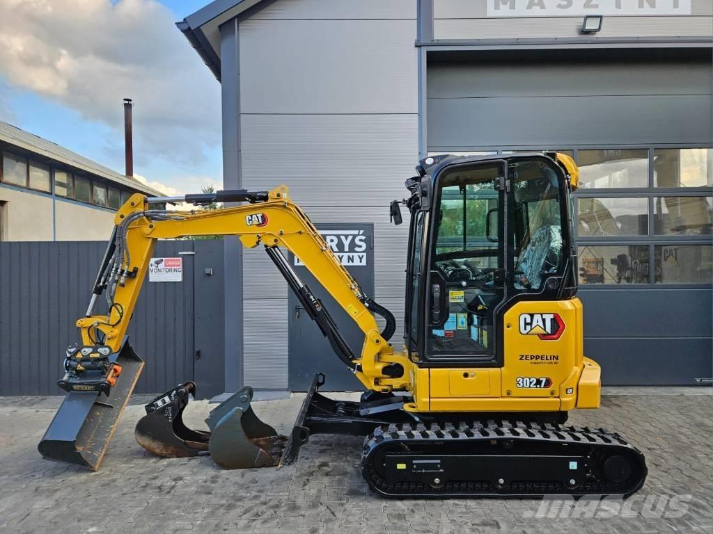 CAT 302.7 CR Mini ekskavatoriai < 7 t