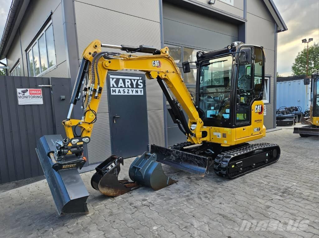 CAT 302.7 CR Mini ekskavatoriai < 7 t