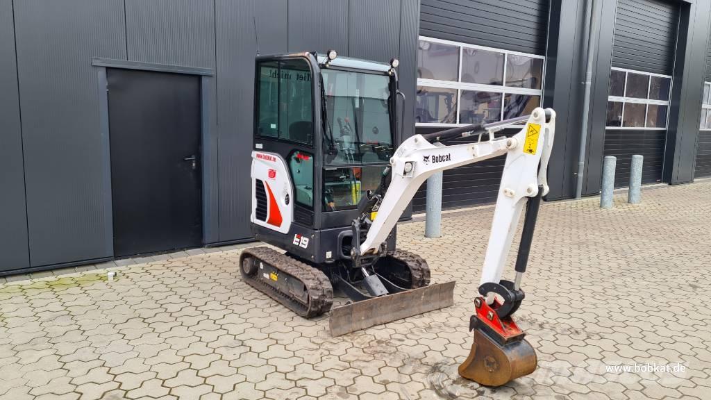 Bobcat E 19 Mini ekskavatoriai < 7 t