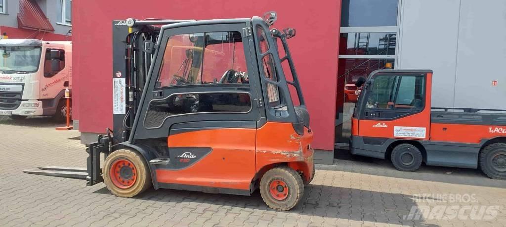 Linde E 50 Elektriniai šakiniai krautuvai