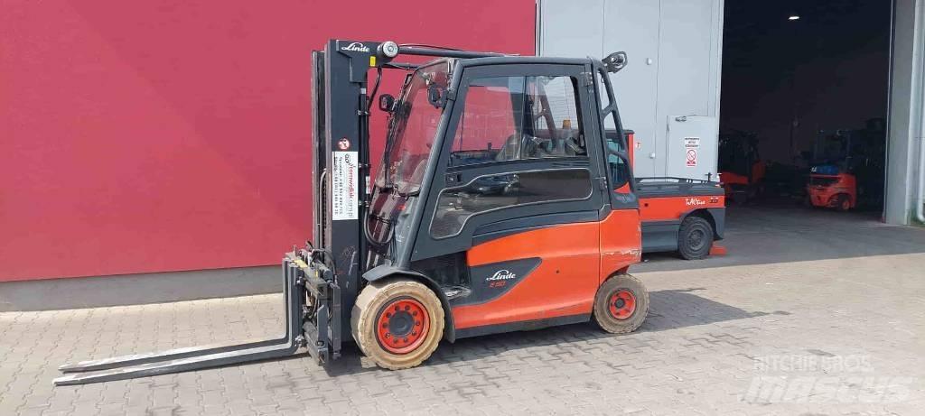 Linde E 50 Elektriniai šakiniai krautuvai