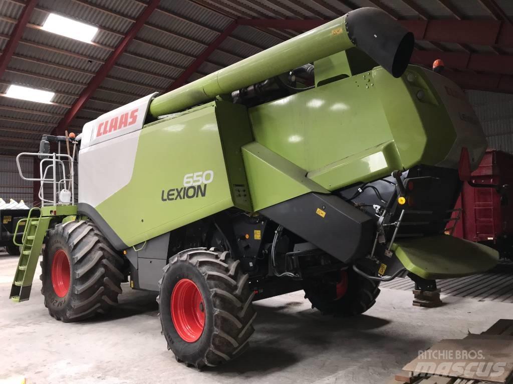 CLAAS Lexion 650 Derliaus nuėmimo kombainai