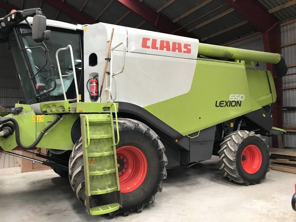 CLAAS Lexion 650 Derliaus nuėmimo kombainai