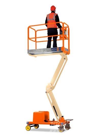 JLG Power Tower Vertikalūs stiebiniai keltuvai