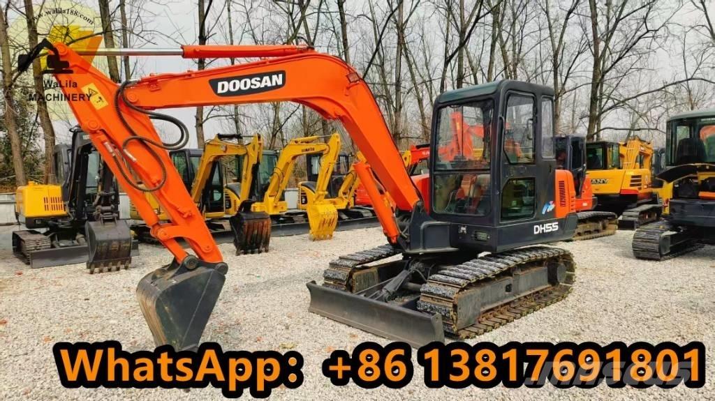 Doosan DH 55 Mini ekskavatoriai < 7 t