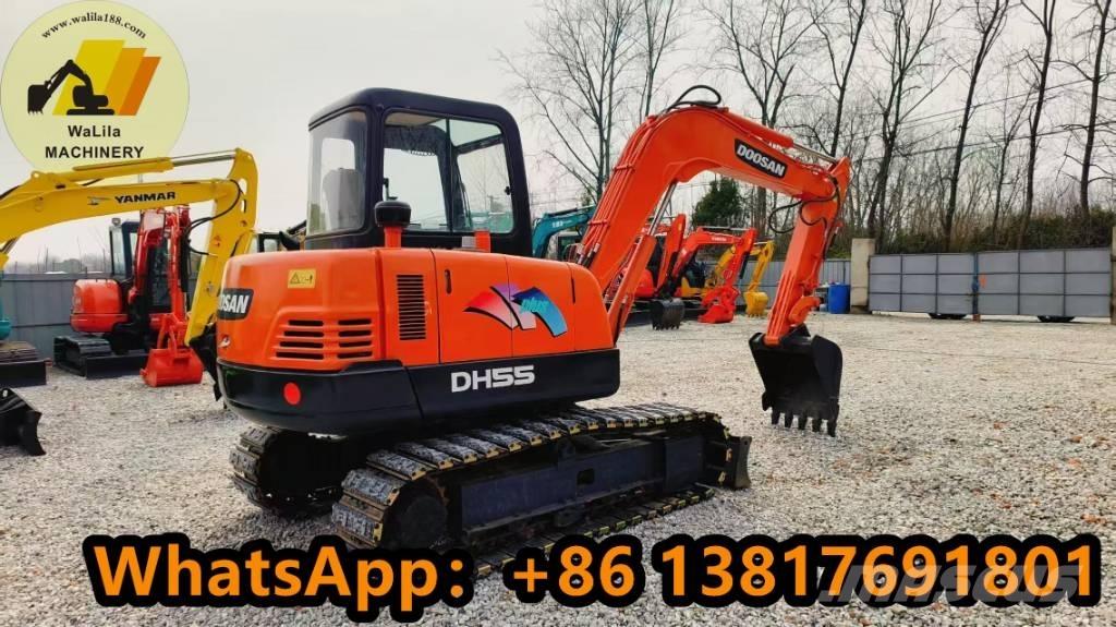 Doosan DH 55 Mini ekskavatoriai < 7 t