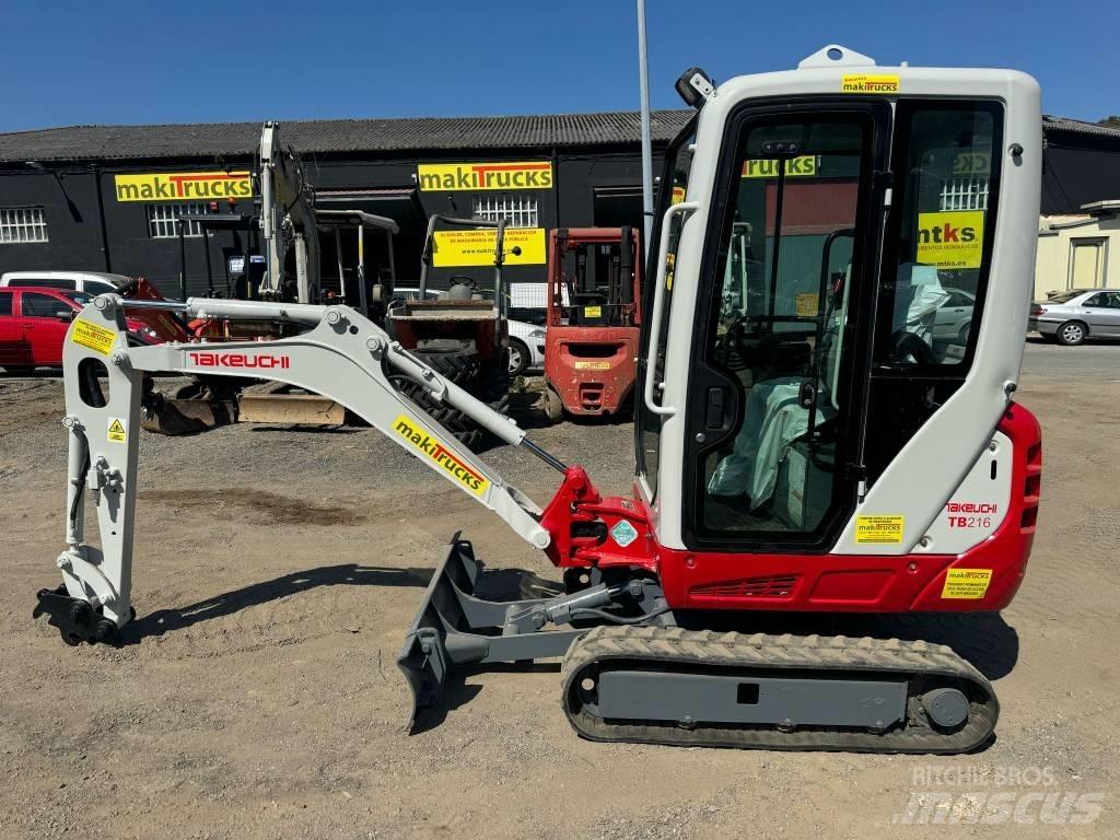 Takeuchi TB 216 Mini ekskavatoriai < 7 t