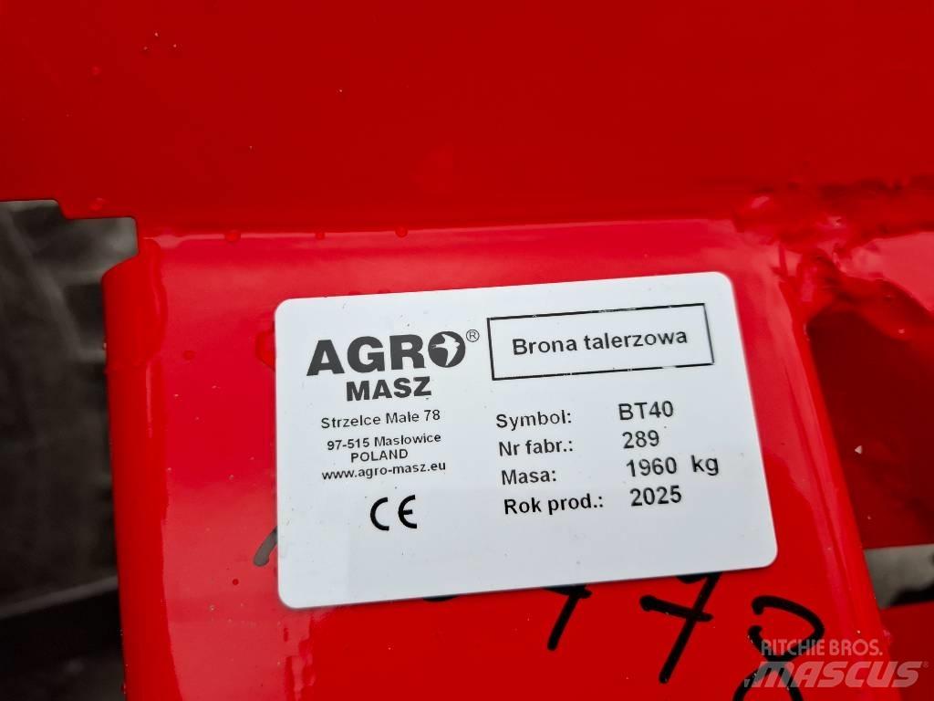 Agro-Masz BT40 Diskinės akėčios