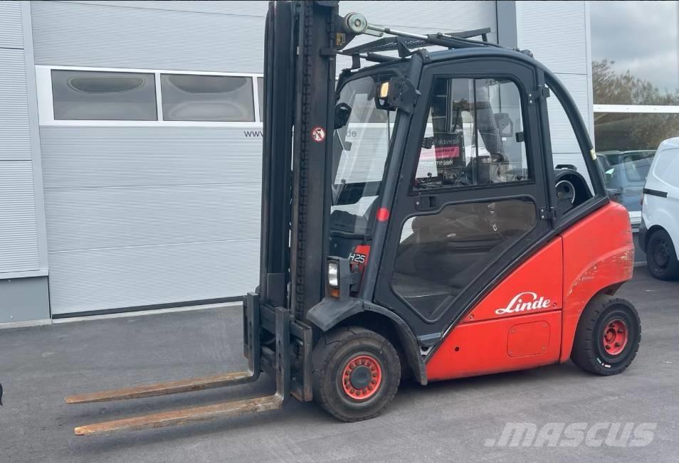 Linde H25 T LPG (dujiniai) krautuvai