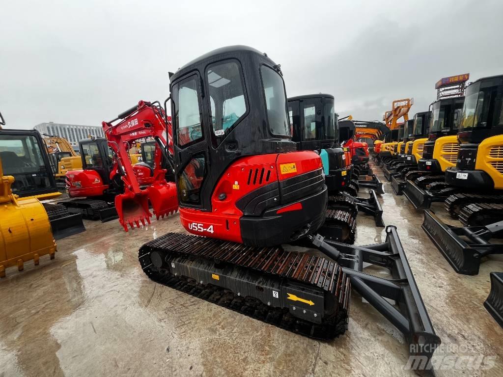 Kubota U 55-4 Mini ekskavatoriai < 7 t