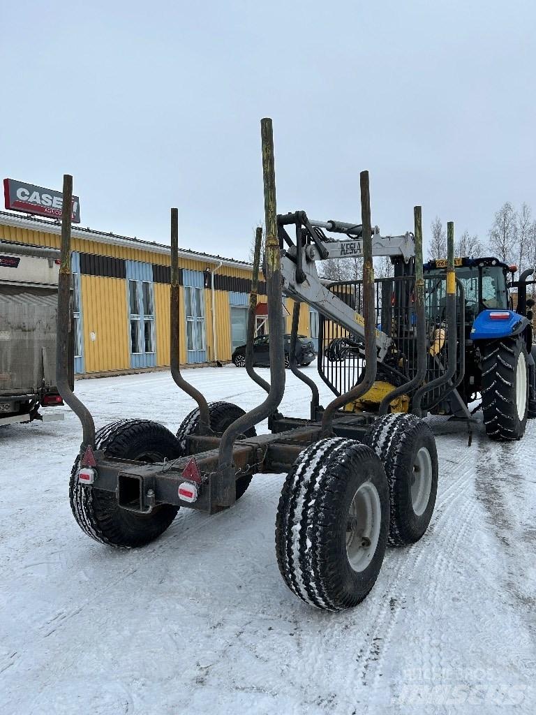 Kesla 10T + 204T Miškovežių priekabos