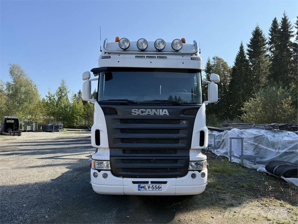Scania R16 V8 8X4 Sunkvežimiai su keliamuoju kabliu