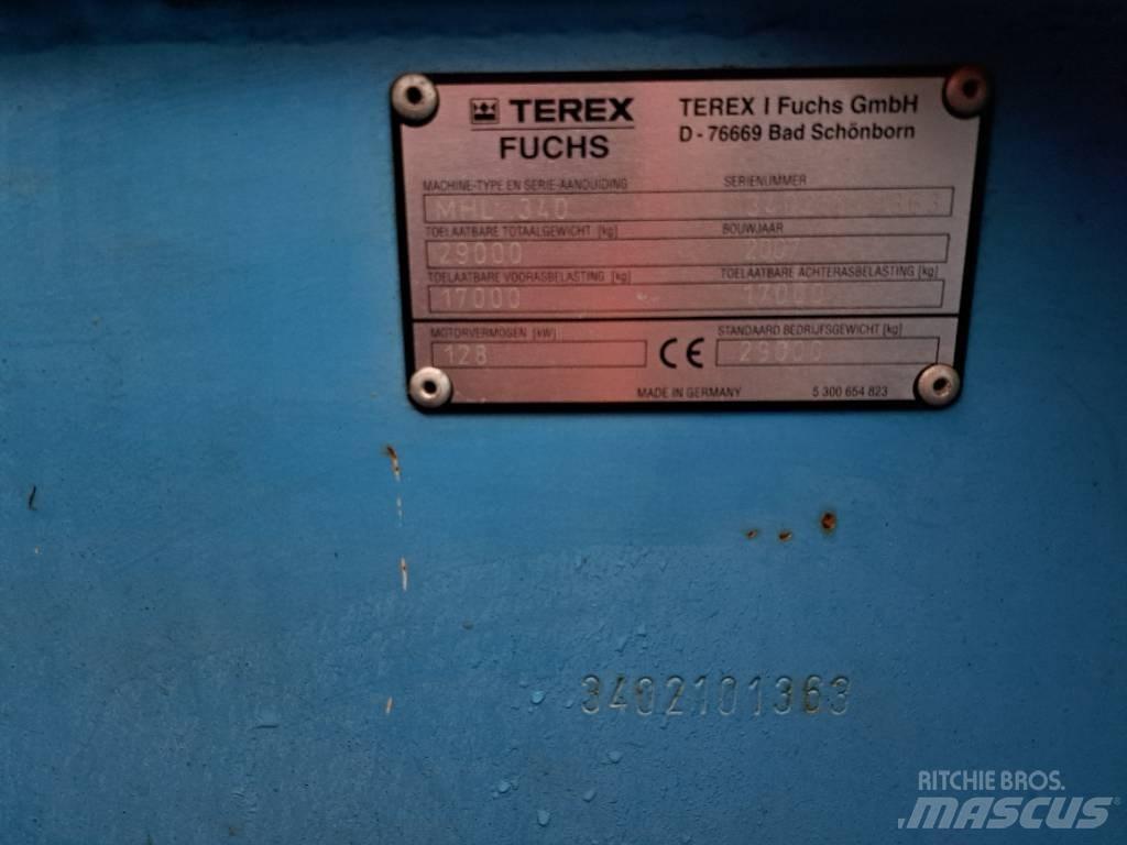 Fuchs MHL340D Atliekų / pramoniniai krautuvai