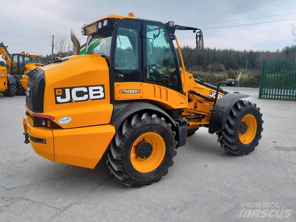 JCB TM 320 S Teleskopiniai krautuvai žemės ūkiui