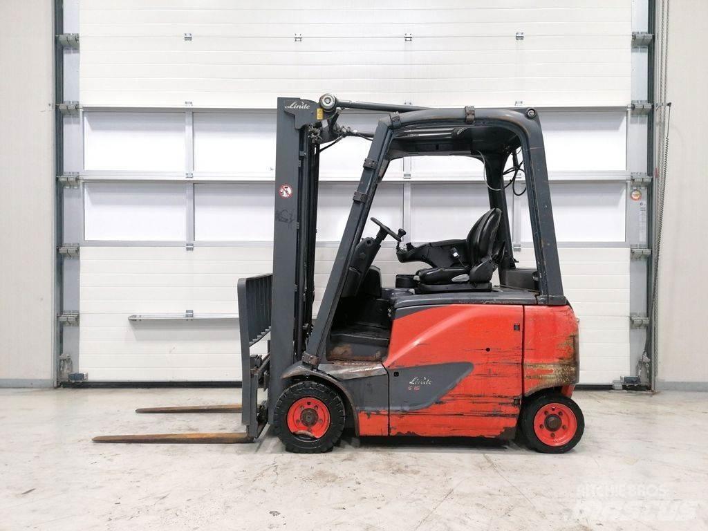 Linde E16PH-02 Elektriniai šakiniai krautuvai