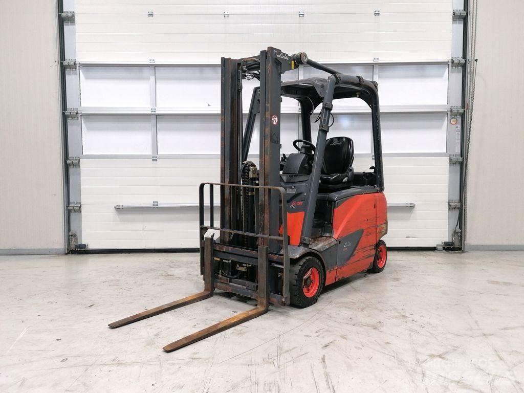 Linde E16PH-02 Elektriniai šakiniai krautuvai