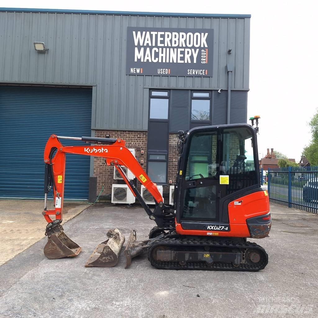 Kubota KX 027-4 Mini ekskavatoriai < 7 t