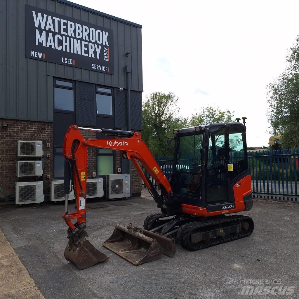 Kubota KX 027-4 Mini ekskavatoriai < 7 t