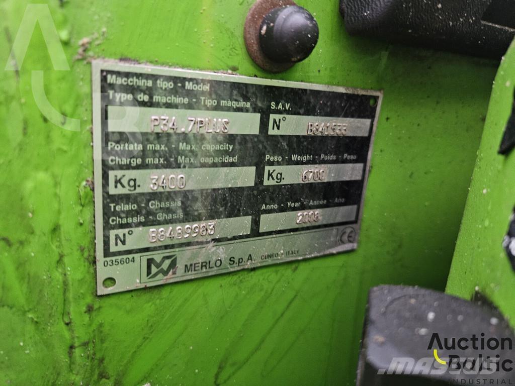Merlo P 34.7 Teleskopiniai krautuvai