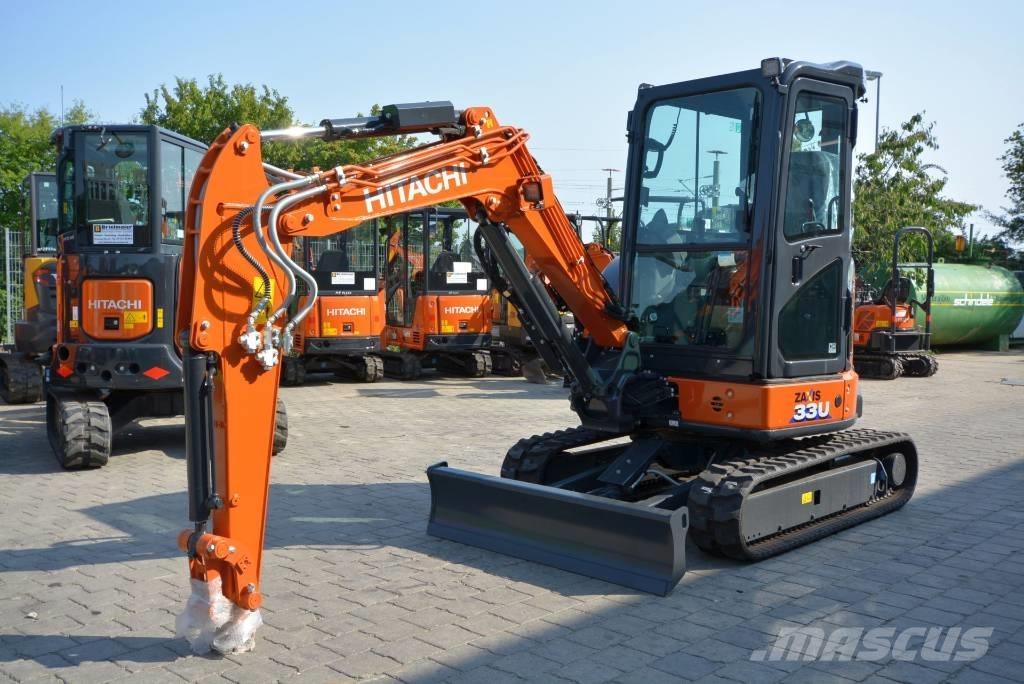 Hitachi ZX 33 U-6 Mini ekskavatoriai < 7 t