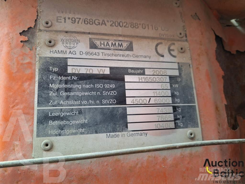Hamm DV 70 VV Kiti volai