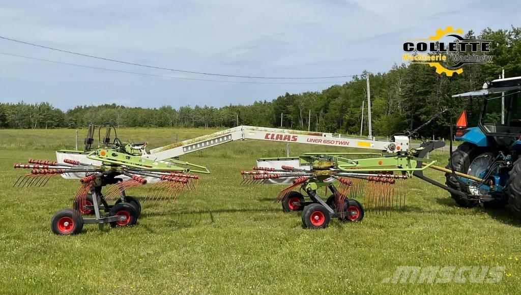 CLAAS Liner 650 Twin Pradalges formuojantys padargai