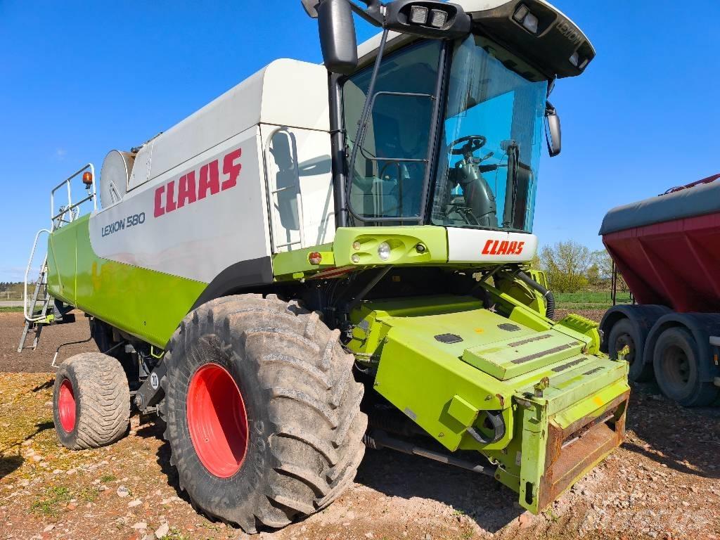 CLAAS Lexion 580 Derliaus nuėmimo kombainai