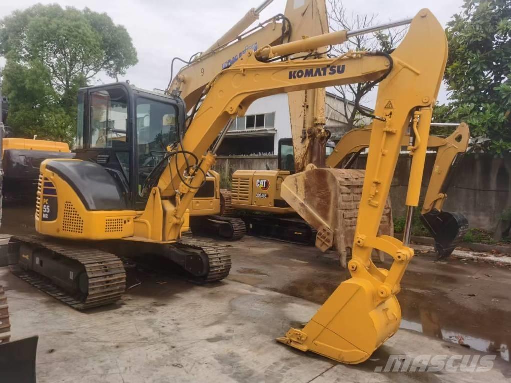 Komatsu PC 55 MR Vikšriniai ekskavatoriai