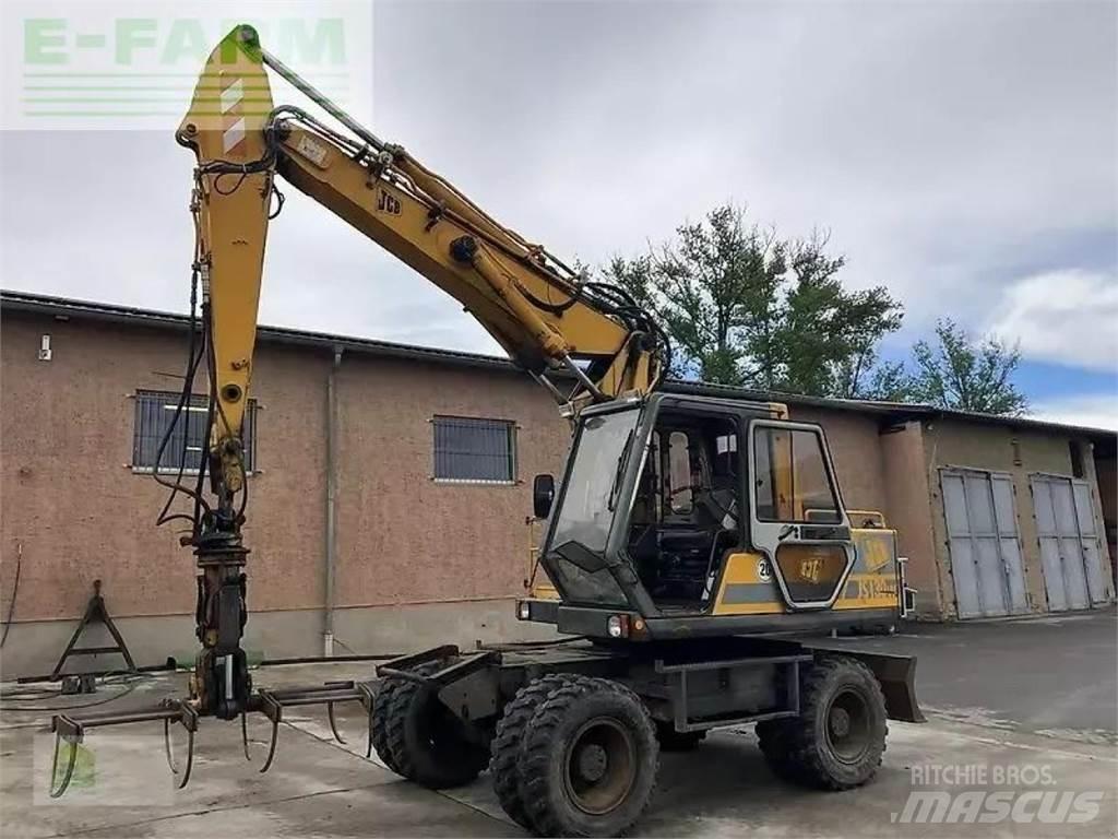 JCB js 130 w Ratiniai ekskavatoriai