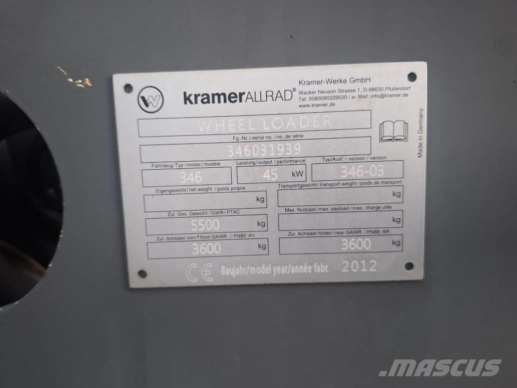 Kramer 750 Naudoti ratiniai krautuvai