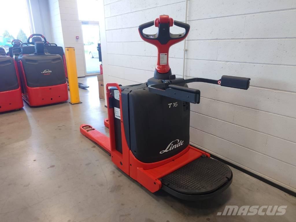 Linde T16P/1151-02 Žemų aukščių keltuvai su platforma