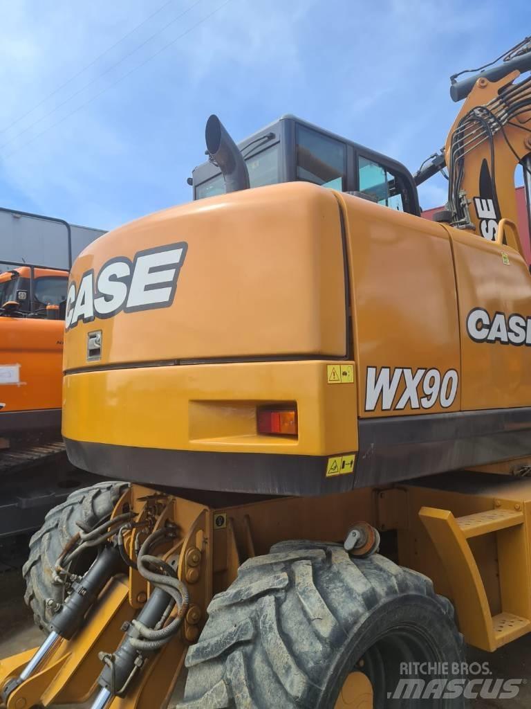 CASE WX 90 Ratiniai ekskavatoriai