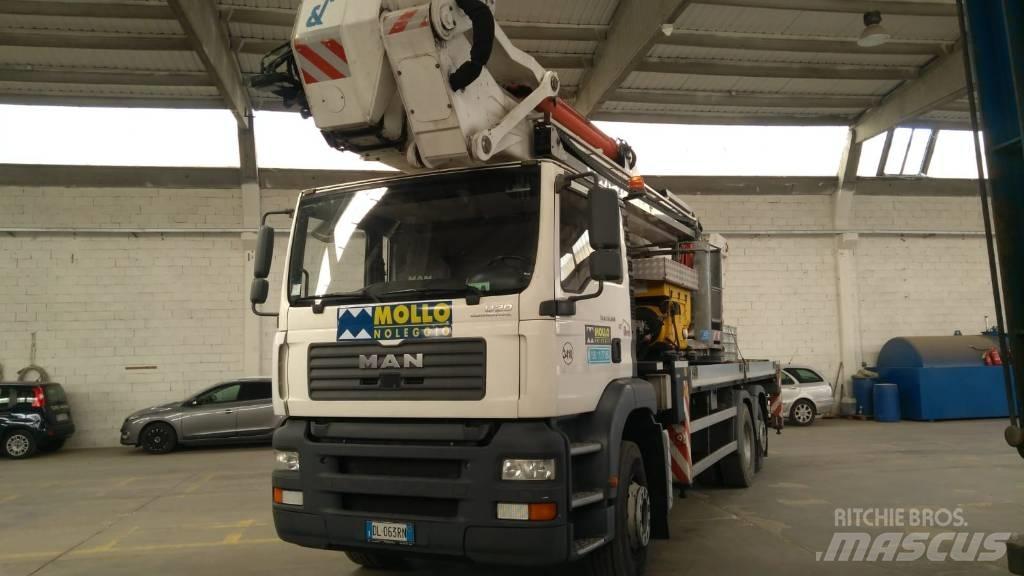 Oil & Steel EAGLE 4426 Ant vilkikų montuojamos kėlimo platformos