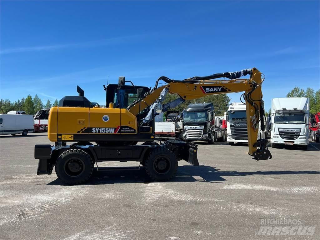 Sany SY155W Ratiniai ekskavatoriai
