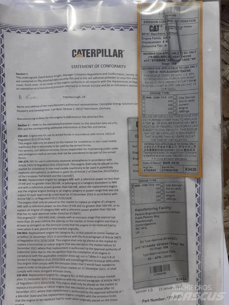 CAT Motor 3056 Varikliai