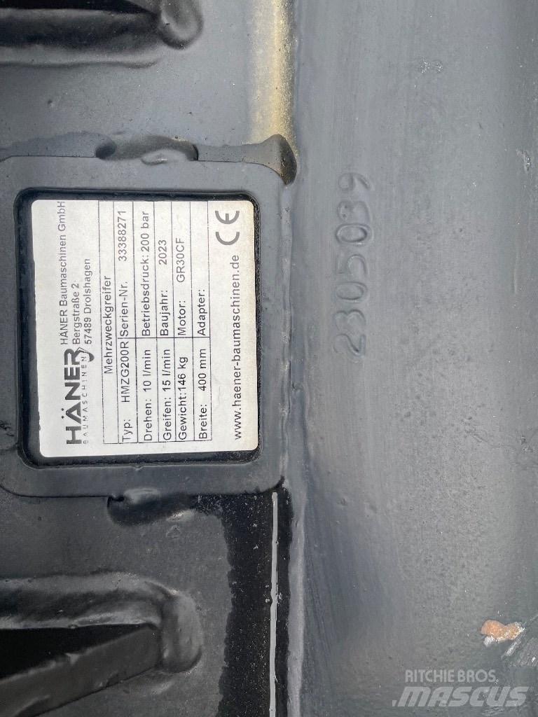  Haner HSO 200R Griebtuvai