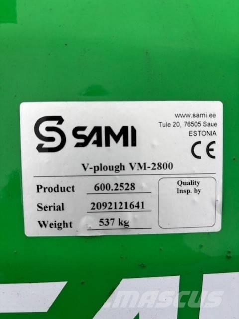 Sami Vikplog 280 Plūgai