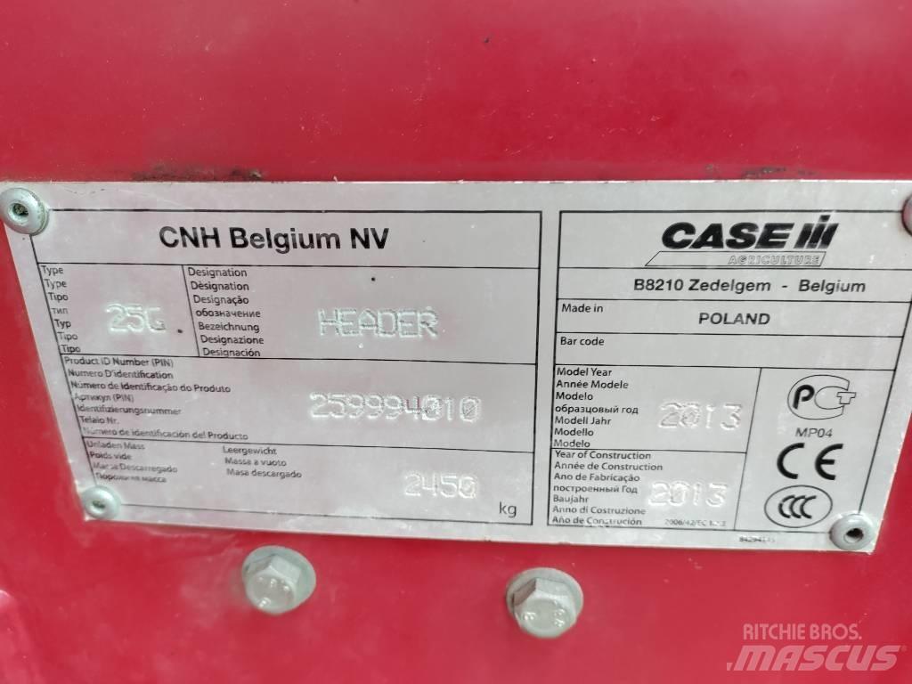Case IH 25G Derliaus nuėmimo kombainų galvos