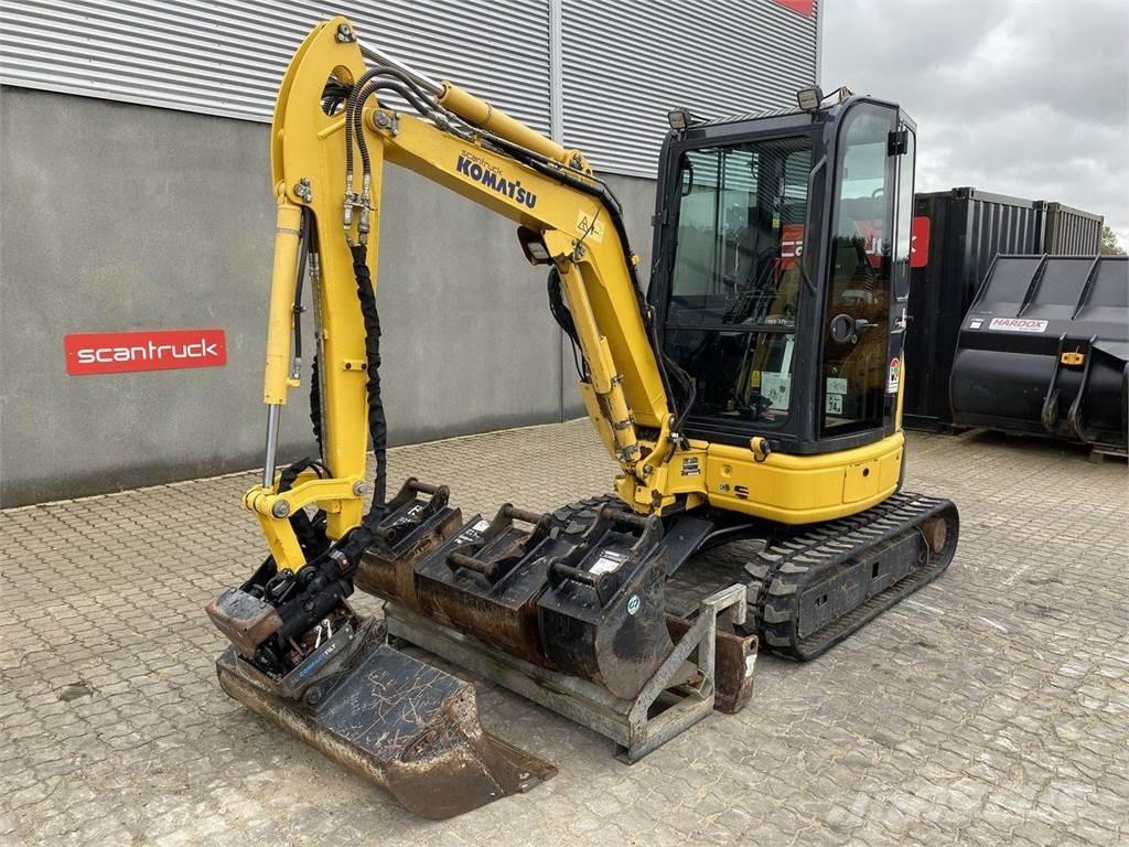 Komatsu PC26MR-3 Ratiniai ekskavatoriai