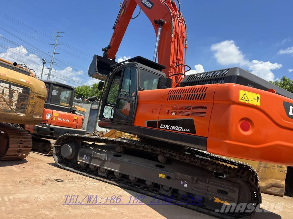 Doosan DX340 Vikšriniai ekskavatoriai
