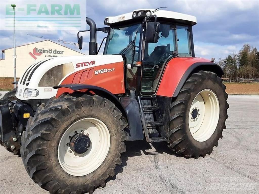 Steyr 6190cvt Traktoriai