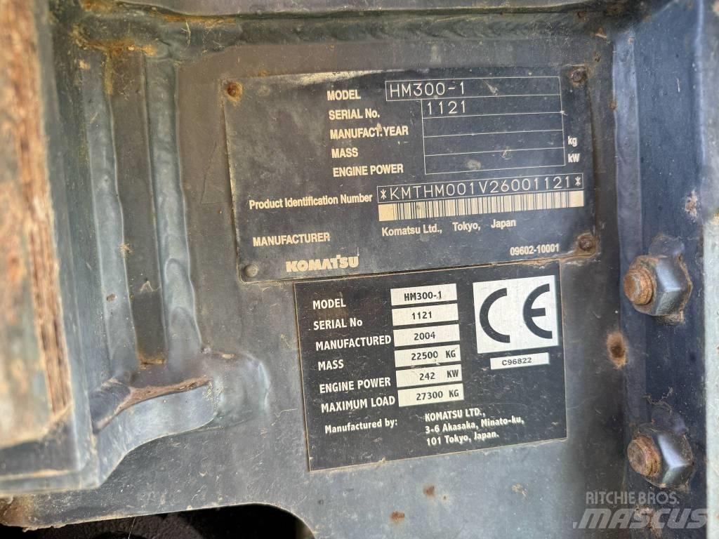 Komatsu HM300-1 Karjeriniai savivarčiai