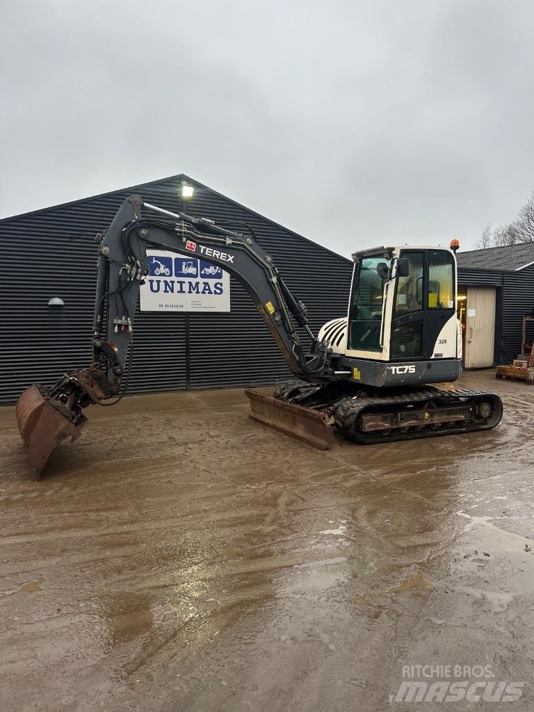 Terex TC75 Vikšriniai ekskavatoriai