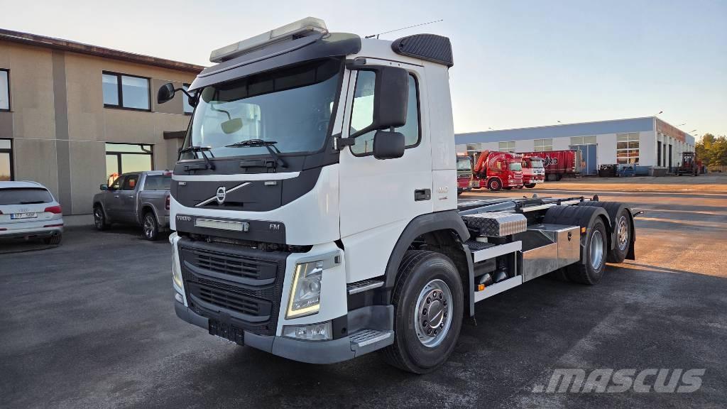 Volvo FM410 6x2*4 Sunkvežimiai su keliamuoju kabliu